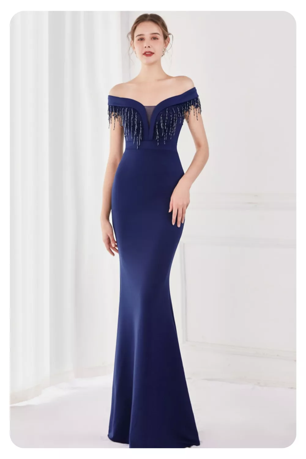 Satin Evening Dress