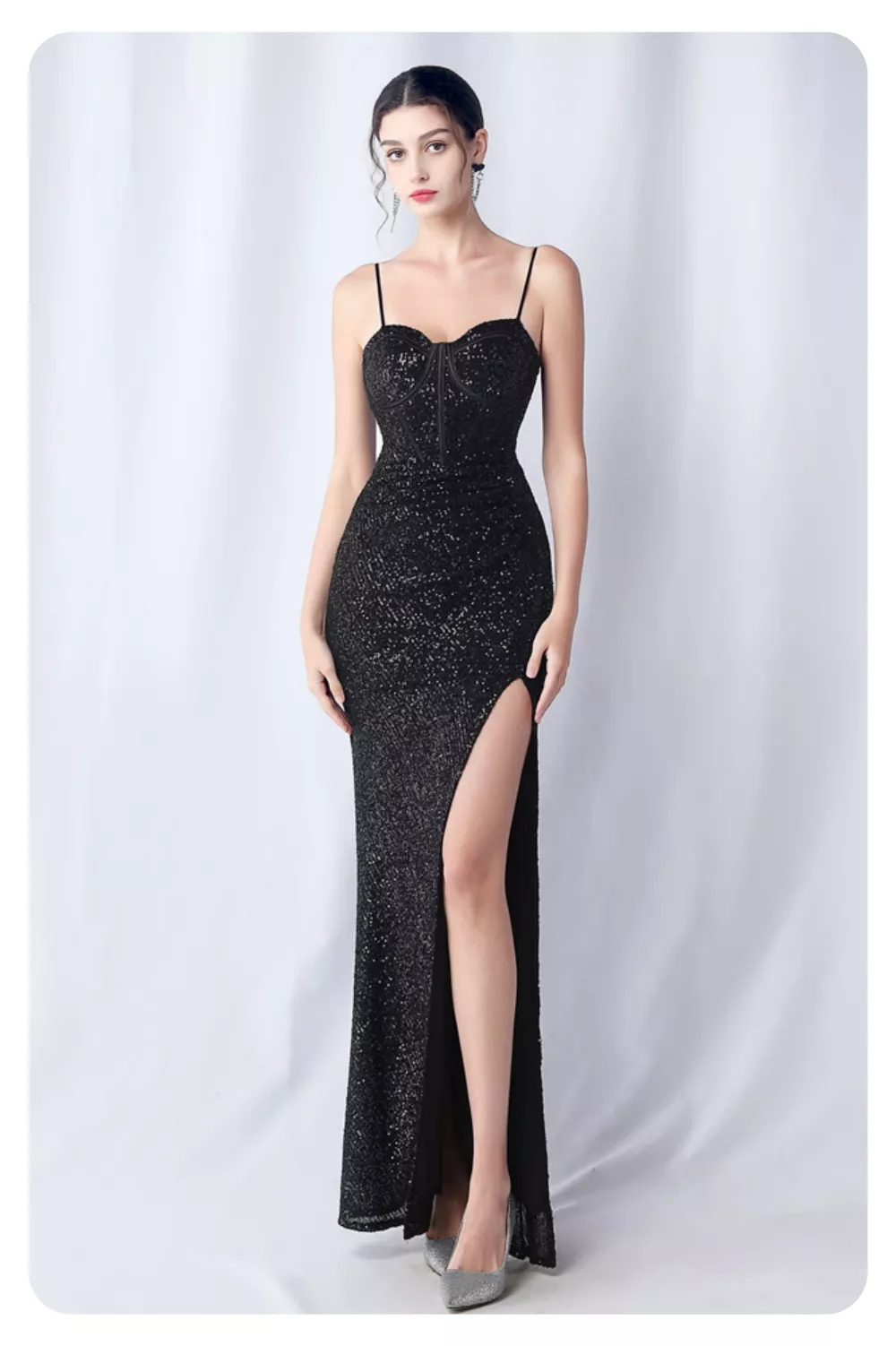 Sequin Evening Dress