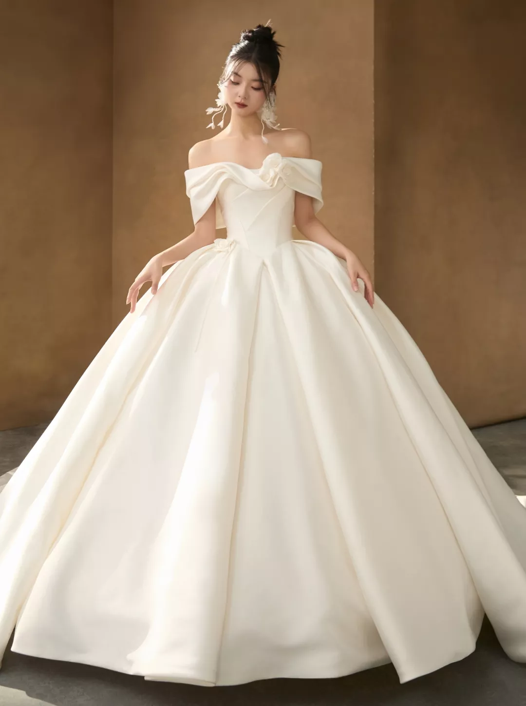 Corset wedding dress