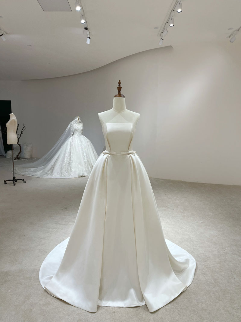 A-Line wedding gown