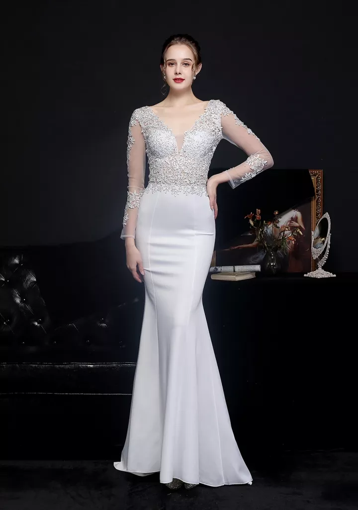 Lace Evening Dress