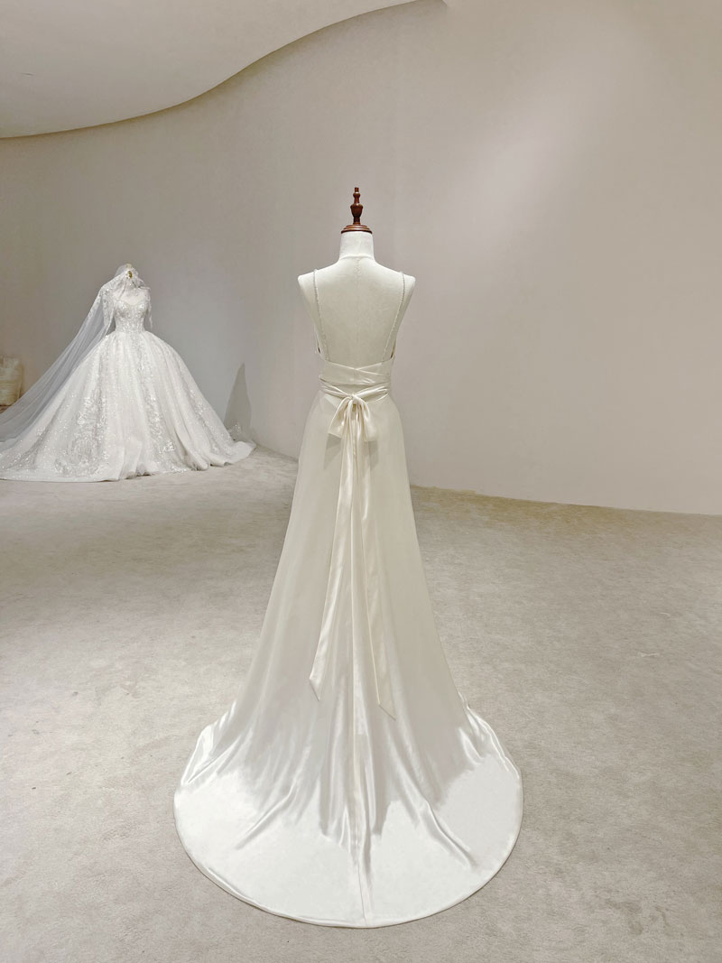 Lace Applique wedding dress