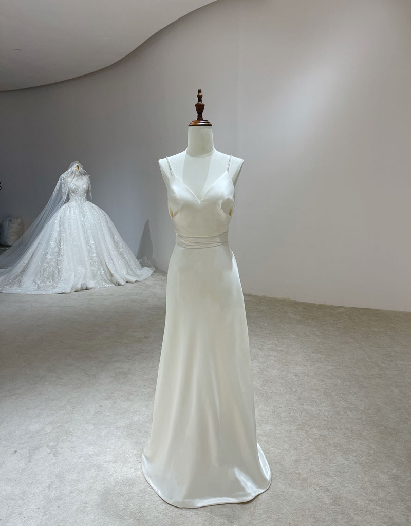 A-Line bridal dress