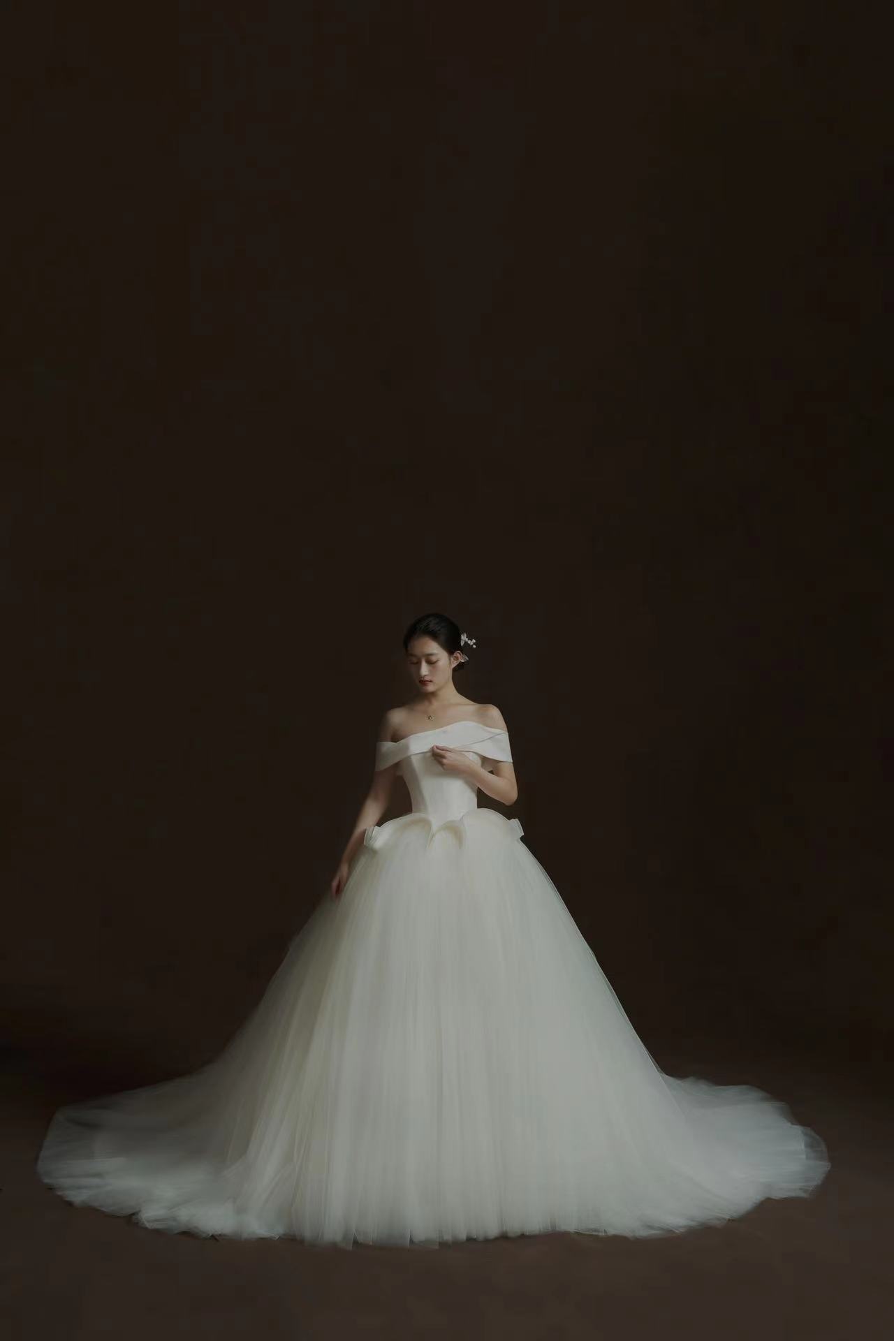 A-line wedding dress