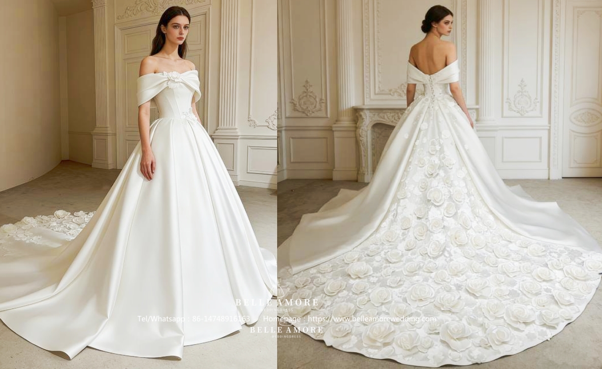 一字肩缎布Ball Gown.jpg