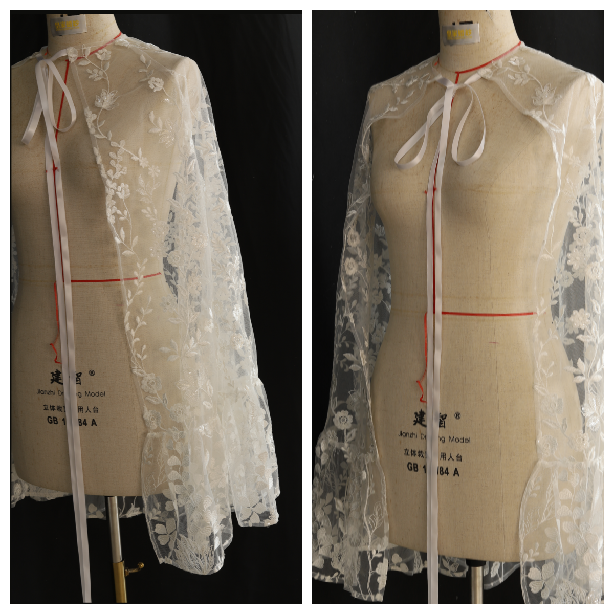Short wedding Veil