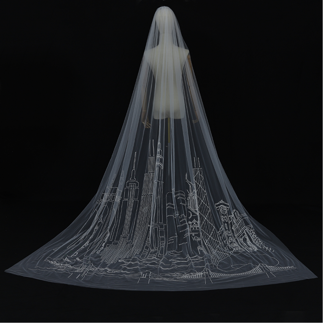 Modern Weddings veil 