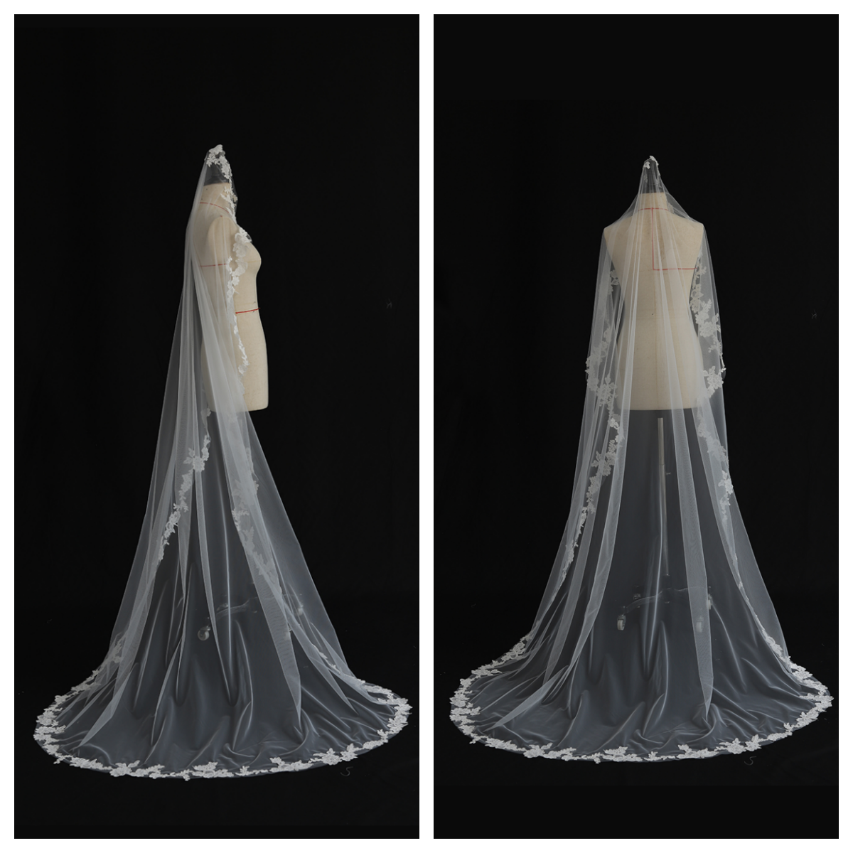  Floral Fantasy Veil 